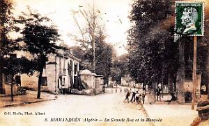 Birmandreis - Grande Rue et Mosquee - 1925